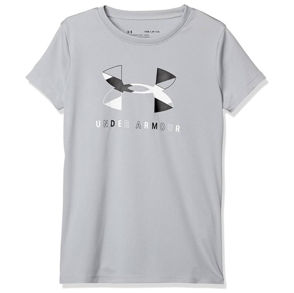 Under Armour girls Big Logo Tech short sleeve t-shirt. Youth Large - Picture 1 of 8